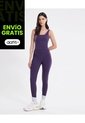 Camiseta Tank Aerius Skin Ligera Para Mujer  Deportiva  Color Morado Marca Atmos de Atmos