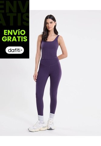Camiseta Tank Aerius Skin Ligera Para Mujer  Deportiva  Color Morado Marca Atmos Atmos
