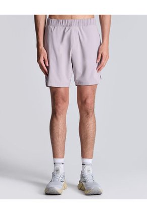 Bermuda Para Hombre Deportiva Largo Color Gris Claro Marca Atmos #32100091