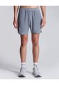 Bermuda Para Hombre Deportiva Largo Color Gris  Marca Atmos #32100090 de Atmos