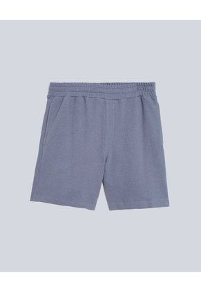 Bermuda Para Hombre Regular Corto Color Gris  Marca Atmos #32100098