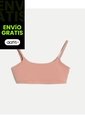 Top Básico Microfibra Ajuste Suave  Para Mujer Rosado Atmos de Atmos