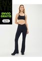 Leggings Flare Aerius Skin  Para Mujer Negro Atmos de Atmos
