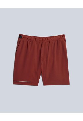 Bermuda Para Hombre Deportiva Largo Color Terracota Marca Atmos #32100070