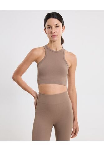 Top Para Mujer  Color Café Marca Atmos #31220162 Atmos