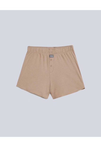 Short Para Mujer Short Color Beige Marca Atmos #31190084
