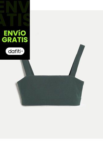 Top  Para Mujer  Color Verde Marca Atmos #31220173 Atmos