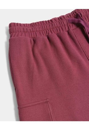 Bermuda Para Hombre Cargo Color Vino Marca Atmos #32100123