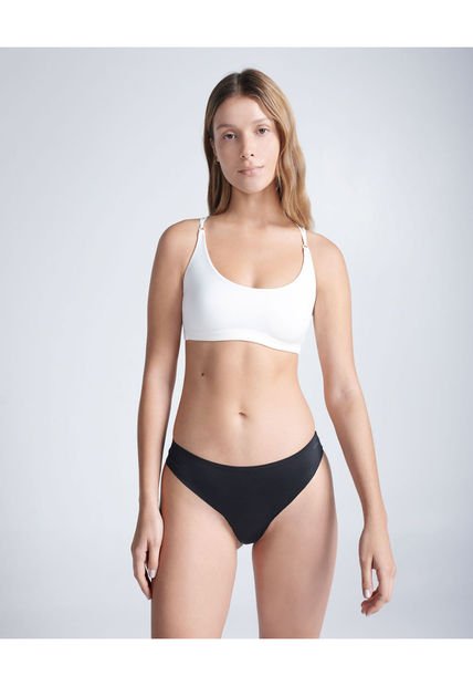 Panty Para Mujer Tanga Color Negro Marca Atmos #31800039