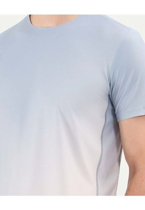 Camiseta Para Hombre Manga Corta Cuello Redondo Color Beige Marca Atmos #32090197