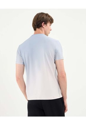 Camiseta Para Hombre Manga Corta Cuello Redondo Color Beige Marca Atmos #32090197