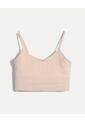Top Para Mujer Cuello Redondo Color Beige Marca Atmos #31220160 de Atmos