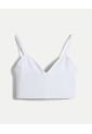 Top Para Mujer Cuello V Color Blanco Marca Atmos #31220157 de Atmos