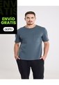 Camiseta Relaxed Fit Con Bolsillo  Para Hombre Verde Atmos de Atmos