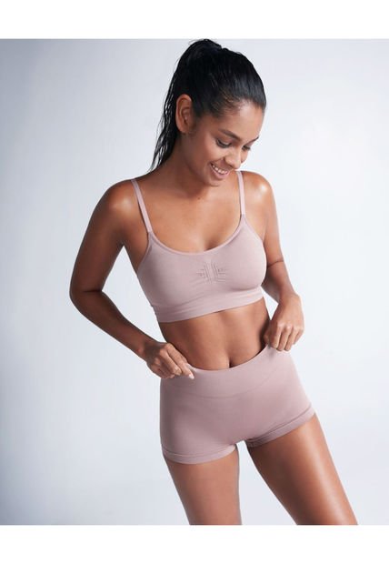 Boxer Para Mujer  Color Café  Marca Atmos #31800029