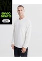 Camiseta Manga Larga Con Bolsillo Milanic  Para Hombre Blanco Atmos de Atmos