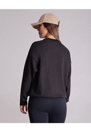 Buzo Para Mujer Cuello Redondo Color Negro Marca Atmos #31060021