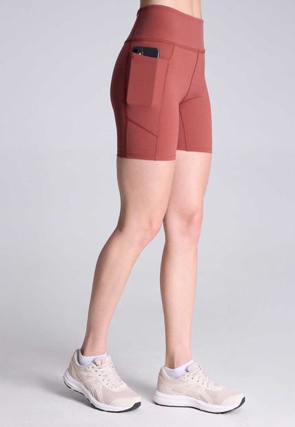 Short Para Mujer Short Color Terracota Marca Atmos #31190069