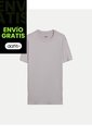 Camiseta Training Comfort Manga Corta  Para Hombre Gris Atmos de Atmos