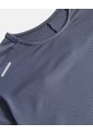 Camiseta Deportiva Texturizada  Para Hombre Azul Atmos de Atmos