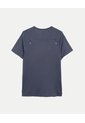 Camiseta Deportiva Texturizada  Para Hombre Azul Atmos de Atmos