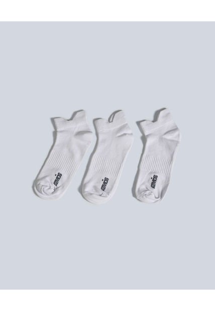 Medias Para Hombre Tobillera Color Blanco Marca Atmos #32980013