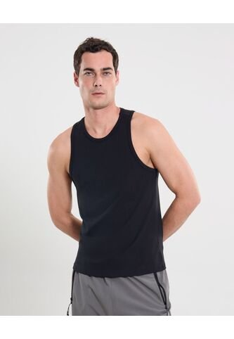 Camiseta Para Hombre Manga Sisa Cuello Redondo Color Negro Marca Atmos #32090229 Atmos