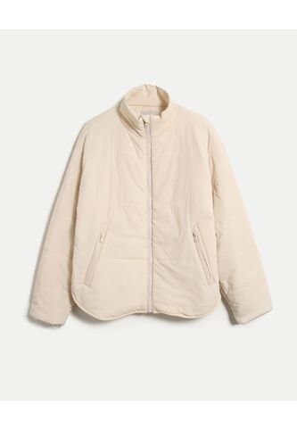 Chaqueta Para Mujer Acolchada Color Crema Marca Atmos #31080060 Atmos