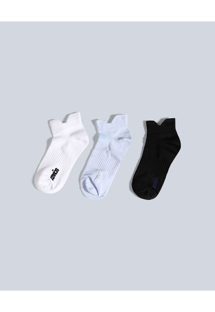 Medias Para Mujer Invisible Color Azul Claro Marca Atmos #31980013
