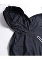 Chaqueta Rompevientos Capota Alta  Para Hombre Azul Atmos de Atmos