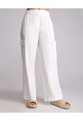 Pantalon Para Mujer Pantalon Moda Color Crema Marca Atmos #31070033