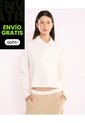 Polo Manga Larga En Algodón Para Mujer  Deportiva  Color Blanco Marca Atmos de Atmos