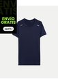 Camiseta Para Hombre Manga Corta Cuello Redondo Color Azul Marca Atmos #32090271 de Atmos