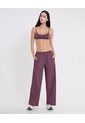 Pantalón De Punto Training Aeroflow Para Mujer  Deportiva  Color Morado Marca Atmos de Atmos