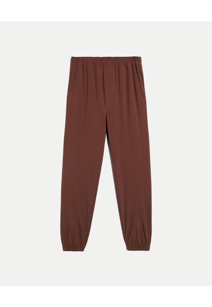 Pantalon Jogger Viori  Para Hombre Café Atmos