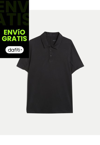 Polo Manga Corta Básica Training Oneal  Para Hombre Negro Atmos