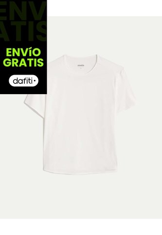 Camiseta Manga Corta Boxy Para Mujer  Deportiva  Color Blanco Marca Atmos Atmos