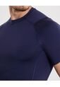 Camiseta Para Hombre Manga Corta Cuello Redondo Color Azul Marca Atmos #32090266 de Atmos
