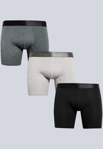 Boxer Para Hombre Filete Medio Color Gris  Marca Atmos #32000044 Atmos