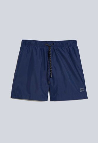 Pantaloneta Para Hombre De Baño Corta Color Azul Oscuro Marca Atmos #32280016 Atmos
