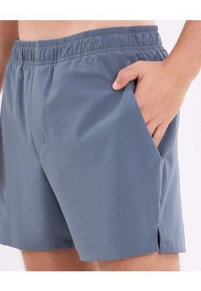 Bermuda Para Hombre Deportiva Corto Color Gris Marca Atmos #32100132