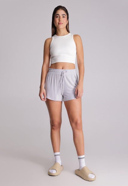 Short Para Mujer Short Color Gris  Marca Atmos #31190056