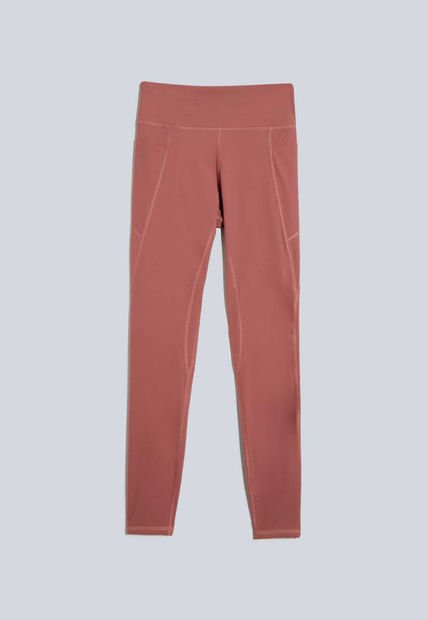 Leggins Para Mujer Largo Color Vino Marca Atmos #31230056