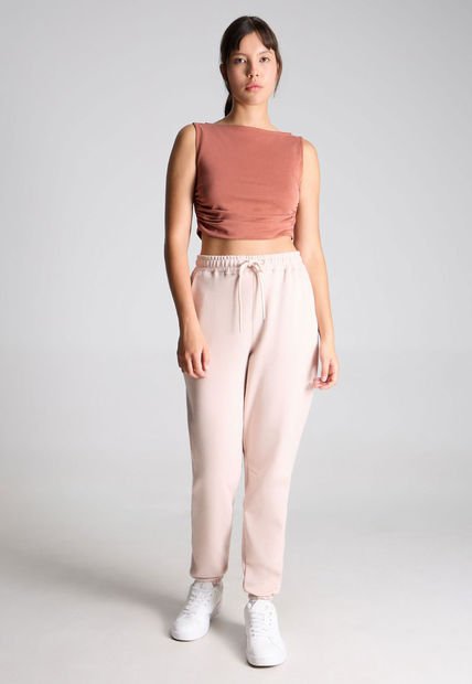 Pantalon Para Mujer Jogger Color Rosado Marca Atmos #31070040