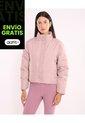 Chaqueta Acolchada Cuello Alto Para Mujer  Deportiva  Color Rosa Marca Atmos de Atmos