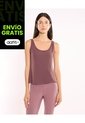 Camiseta Sin Mangas Ligera Plush Para Mujer  Deportiva  Color Morado Marca Atmos de Atmos