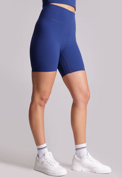 Short Para Mujer Short Color Azul Oscuro Marca Atmos #31190033
