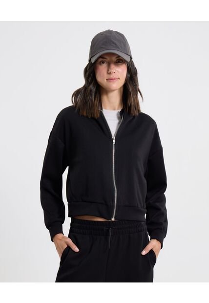Buzo Para Mujer Hoodie Color Negro Marca Atmos #31060060