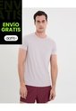Camiseta Manga Corta Básica Training Ashton  Para Hombre Gris Atmos de Atmos