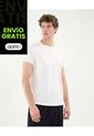 Camiseta Deportiva Texturizada  Para Hombre Hueso Atmos de Atmos